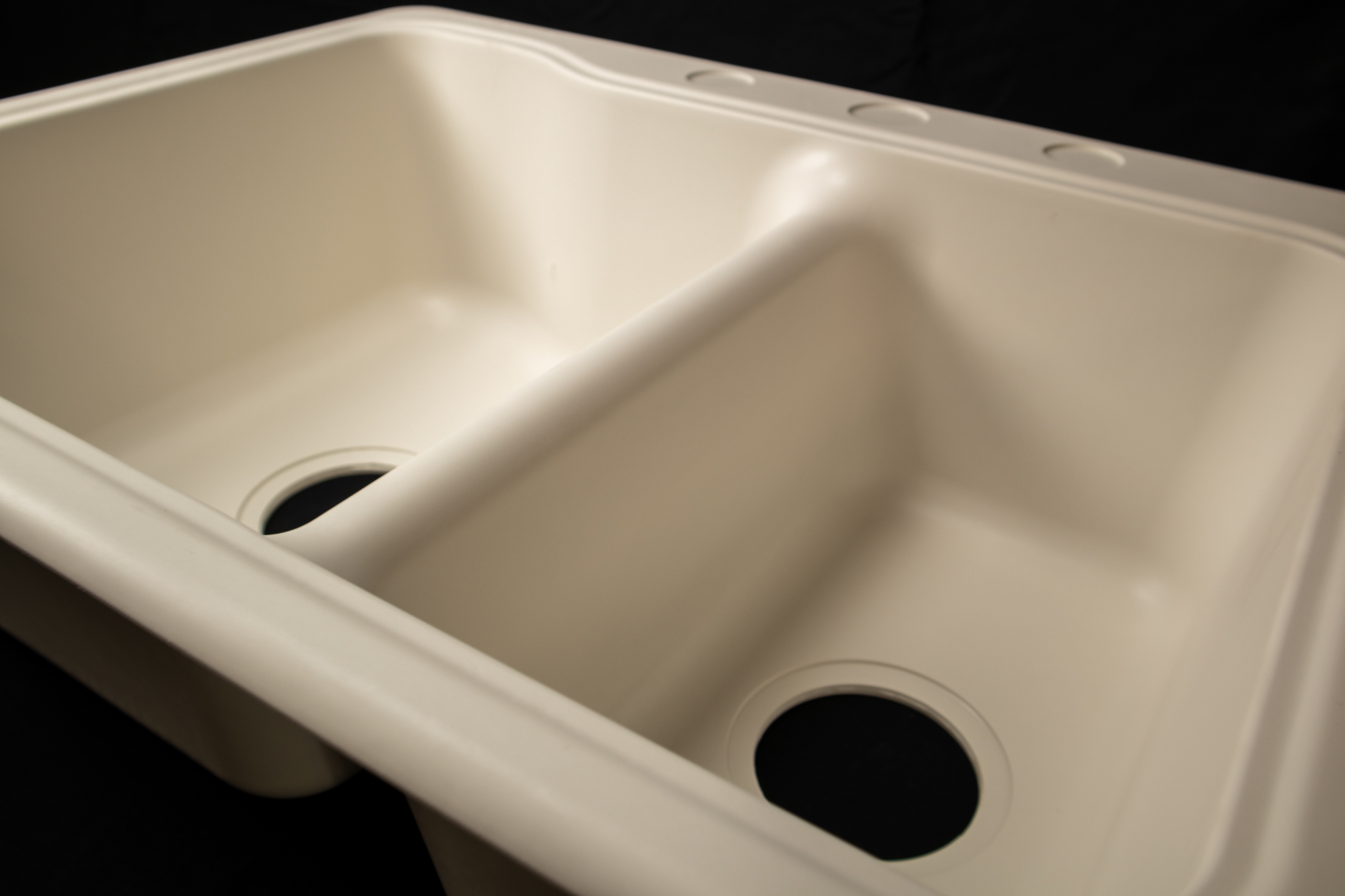 1925, 60/40 Kitchen Sink Covers - Cream - American Stonecast Products, Inc.