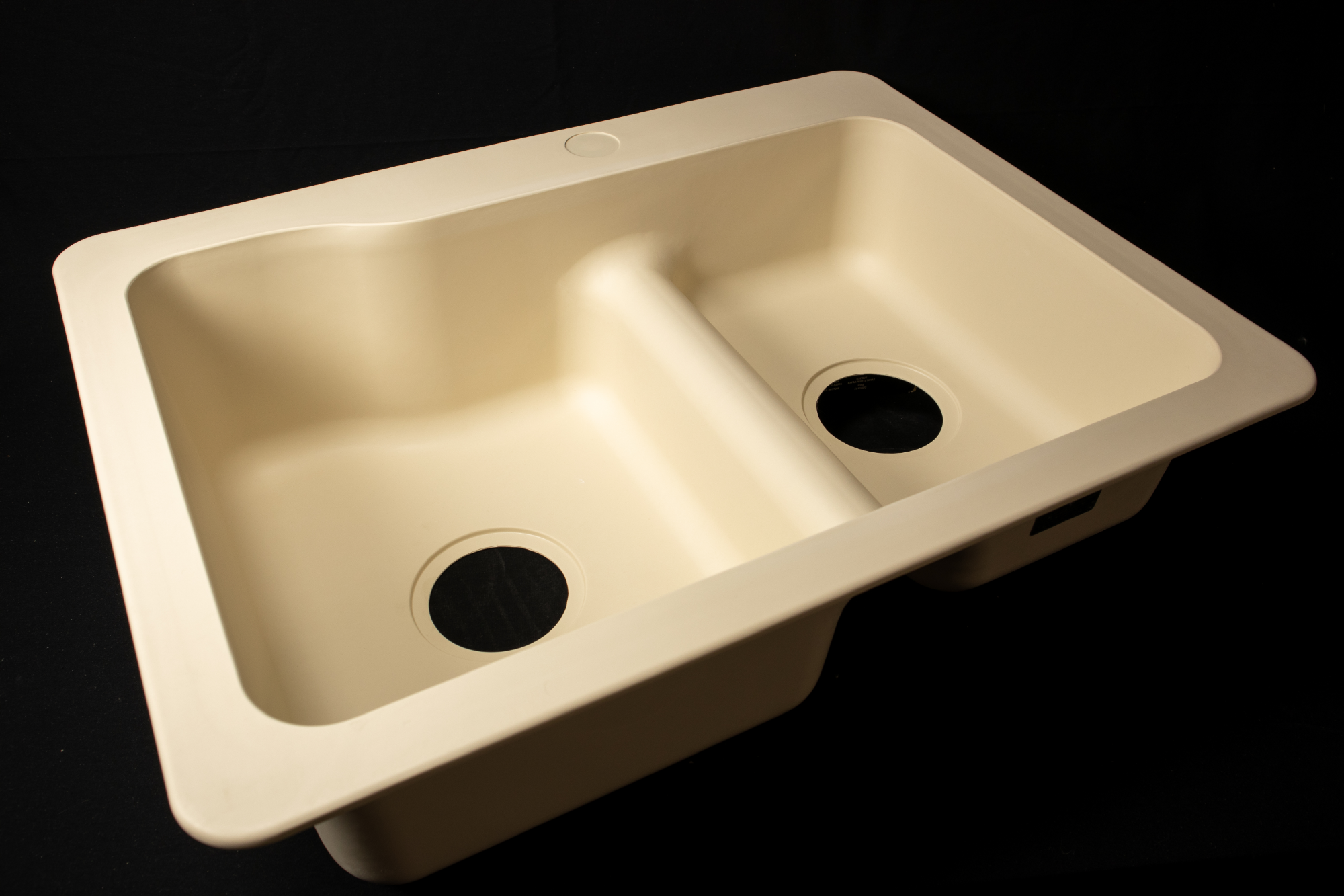 25 x 19 Composite RV Sink - Double Basin - RecPro