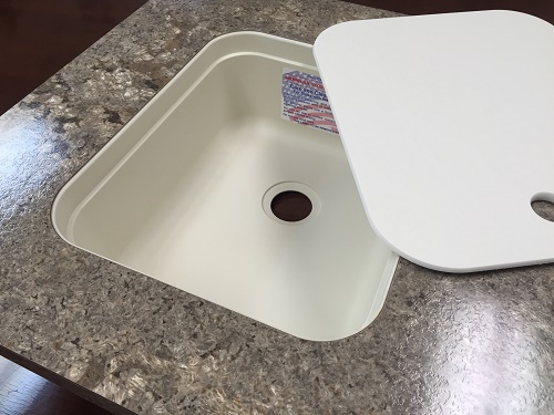 Bar Sink Cover - White - American Stonecast Products, Inc.