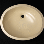 17 x 20 inch undermount lavatory sink – durable bathroom sink with sleek design