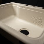 19 x 25" single bowl rv kitchen sink
