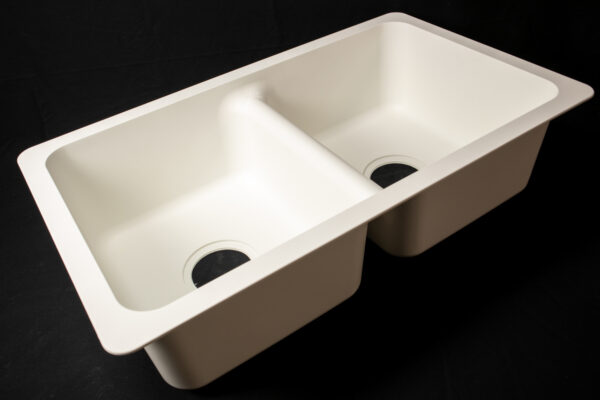 27 x 16 inch 50/50 undermount kitchen sink – durable dual‑basin kitchen sink