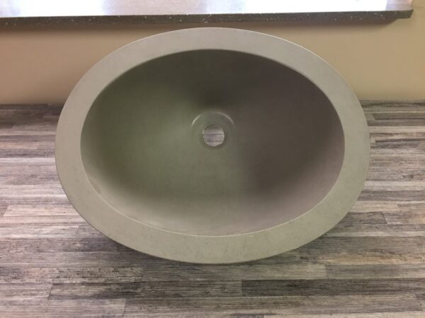 16 x 14 inch undermount lavatory sink in brown fleck finish – bathroom sink closeout