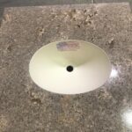 RV lavatory countertop with integrated sink – solid surface one‑off lav top for RV bathroom