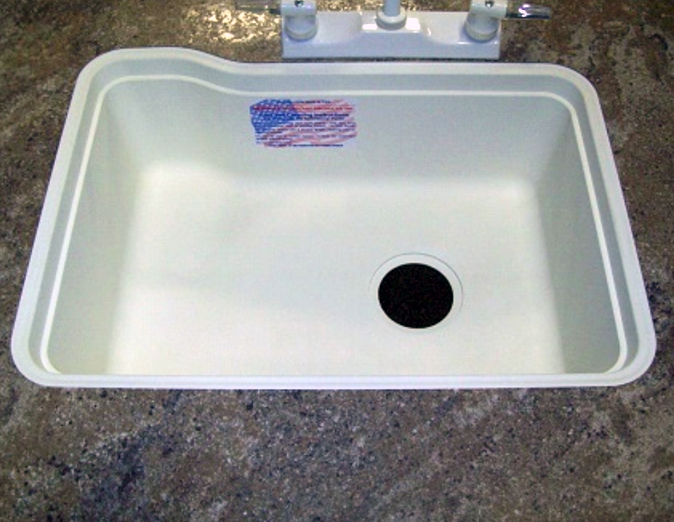 Laminate RV countertop for motorhome kitchen upgrade