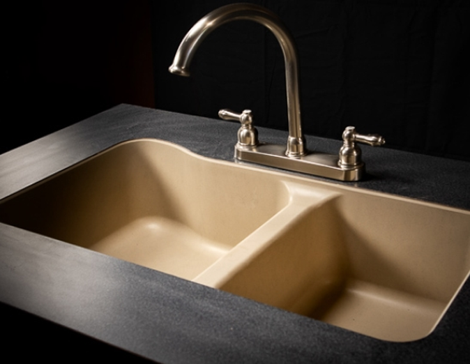 Laminate RV countertop for motorhome kitchen upgrade